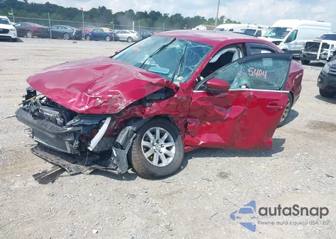 2017 Volkswagen Jetta 1.4T S из США, поврежденный, VIN 3VW2B7AJ4HM299405